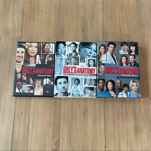 Grey’s Anatomy | Complete Seasons 1-3 DVD Sets